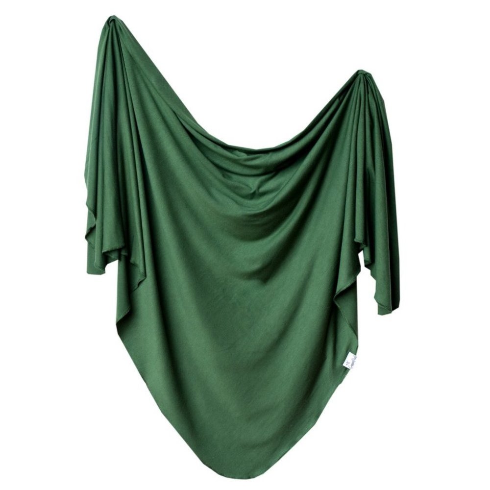 NWT Copper Pearl Knit Swaddle Blanket Knit Green